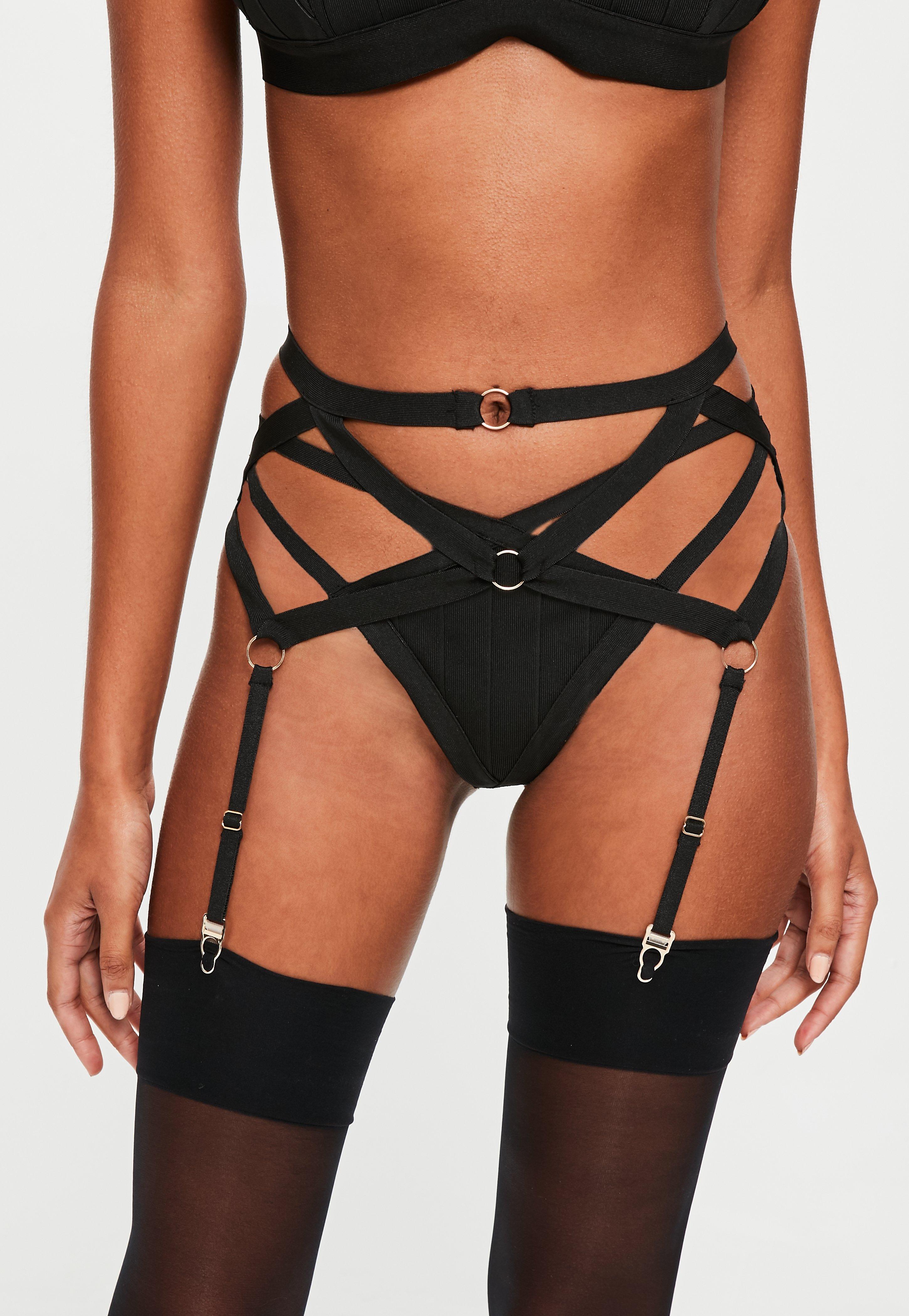 Plus size garter belt